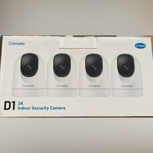 White Security Camera Set